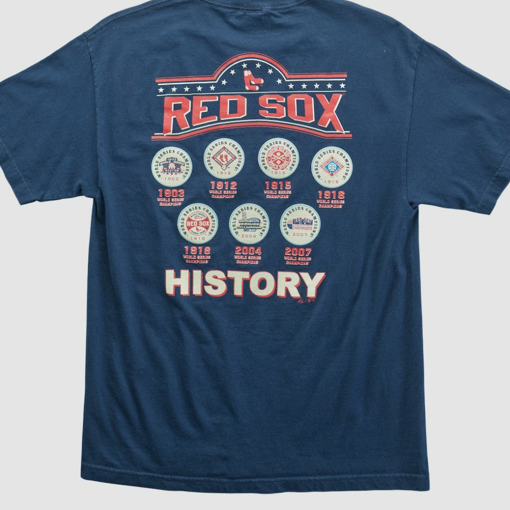 Boston Red Sox Majestic 2007 T-shirt - Navy Vintage