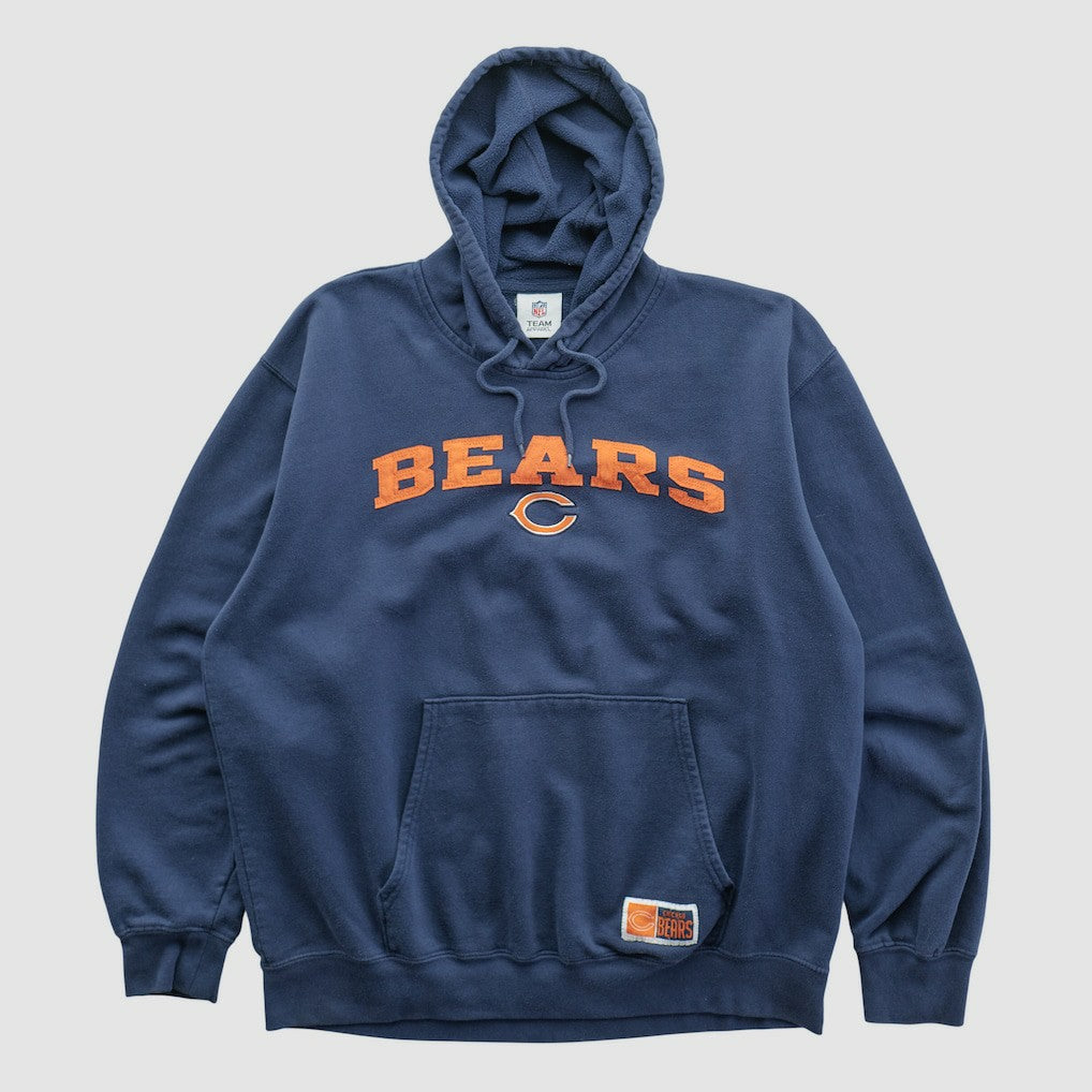 Chicago Bears NFL 2010s Hooded Pullover Sweatshirt - Navy Vintage discount