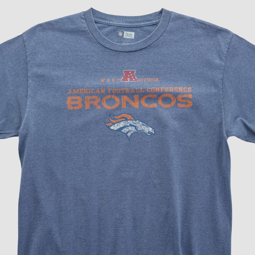 Denver Broncos NFL 2010s T-shirt - Blue Vintage online