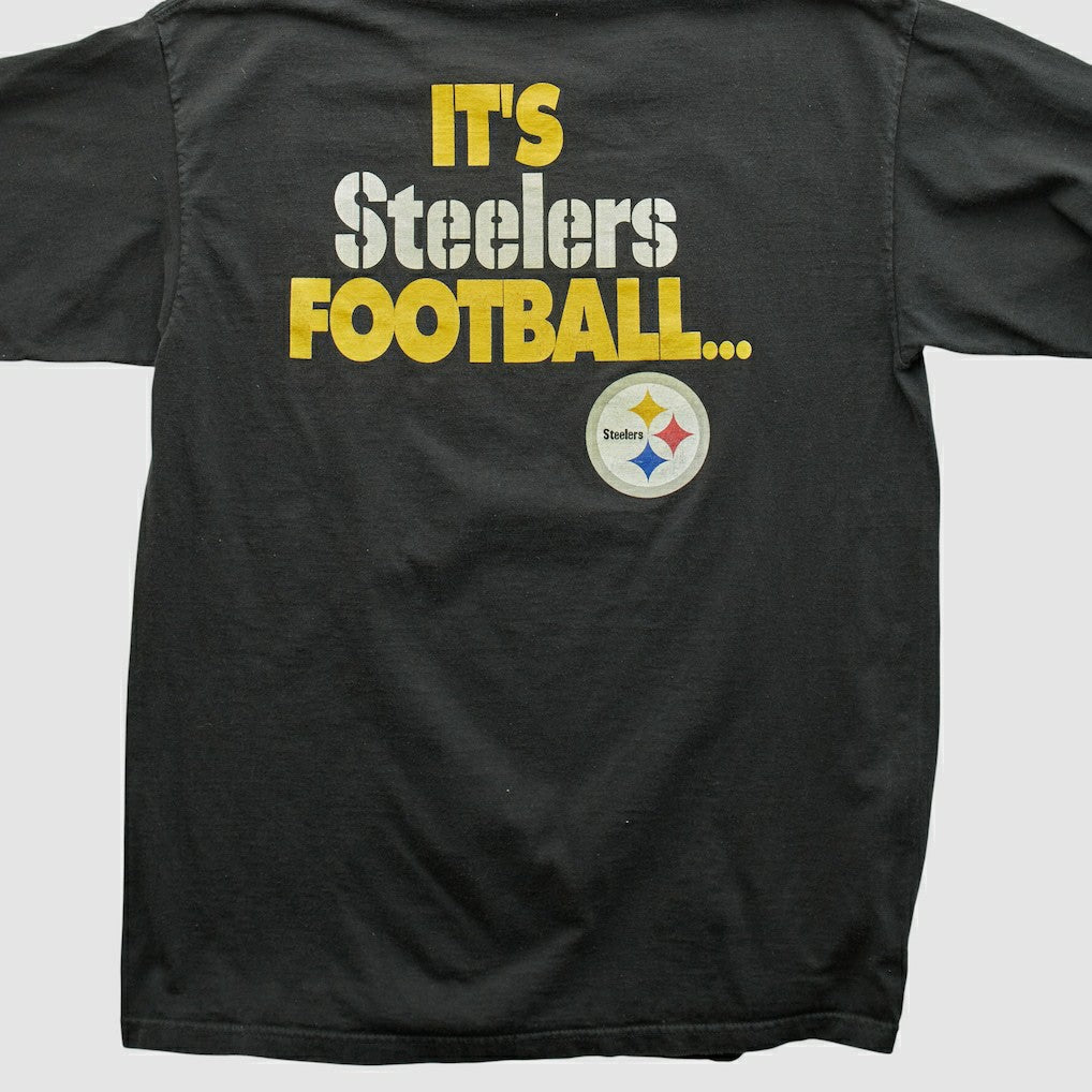Pittsburgh Steelers NFL 2000s T-shirt - Black Vintage for sale