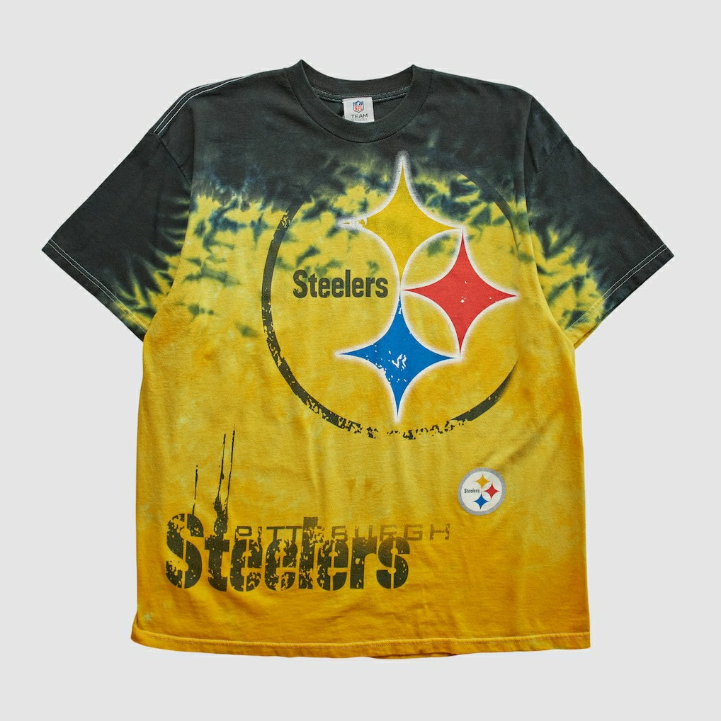 Pittsburgh Steelers NFL 2010s T-shirt - Yellow Vintage cheap