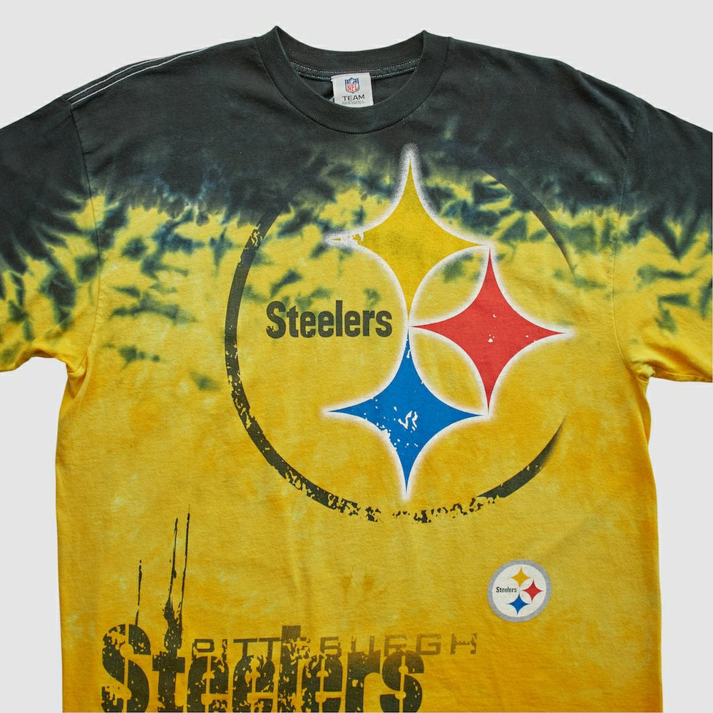 Pittsburgh Steelers NFL 2010s T-shirt - Yellow Vintage cheap