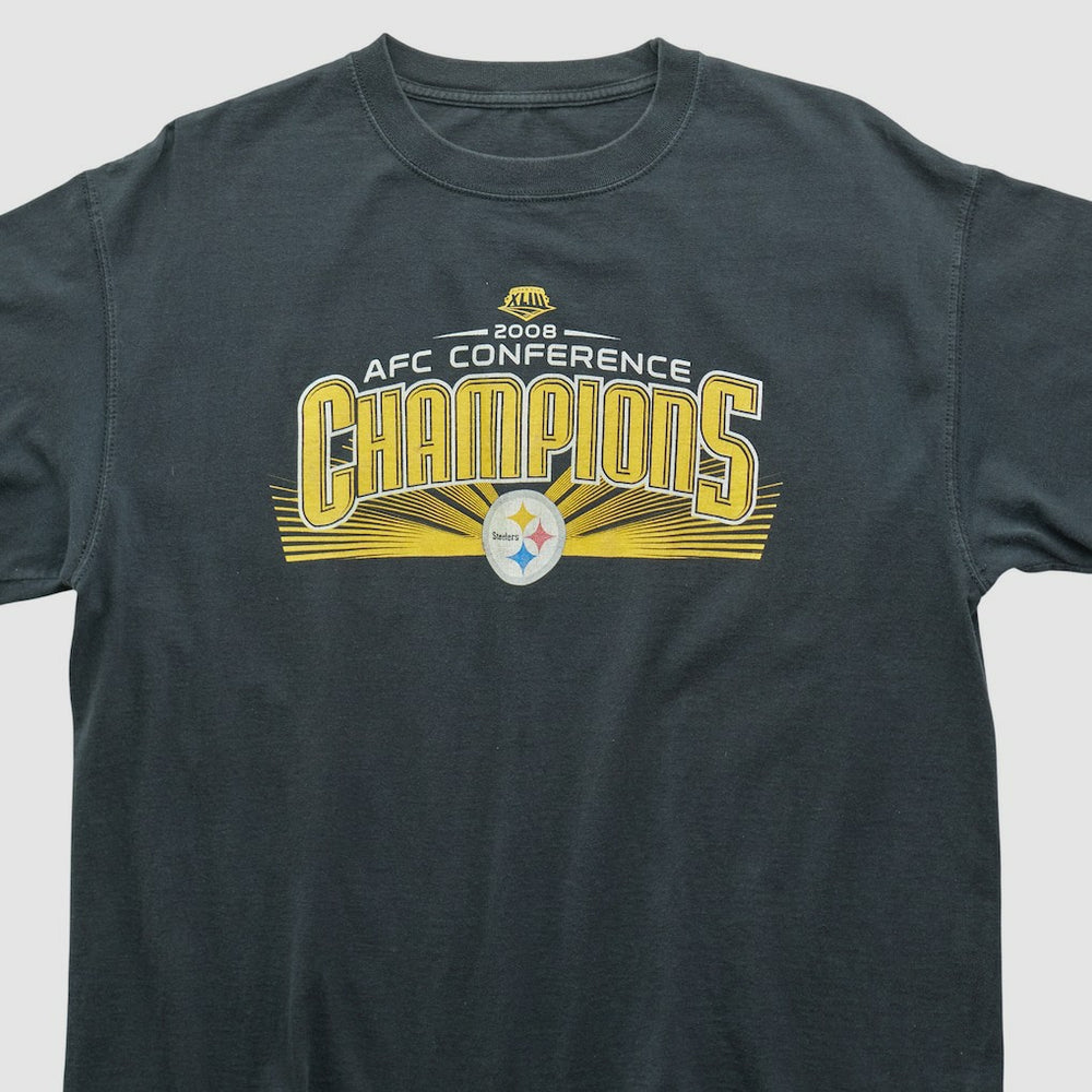 Pittsburgh Steelers 2008 T-shirt - Black Vintage online