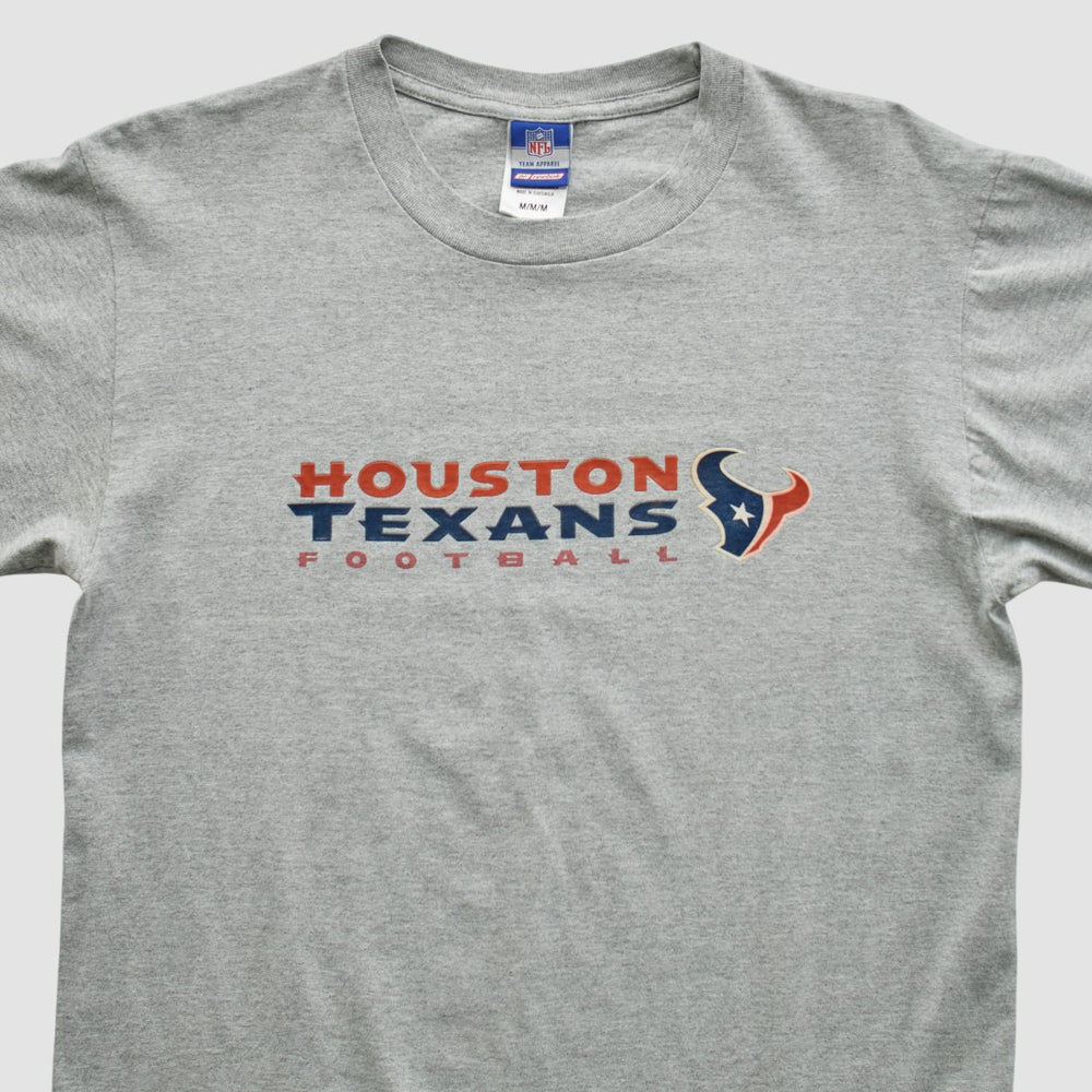 Houston Texans Reebok 2000s T-shirt - Heather Gray Vintage on sale
