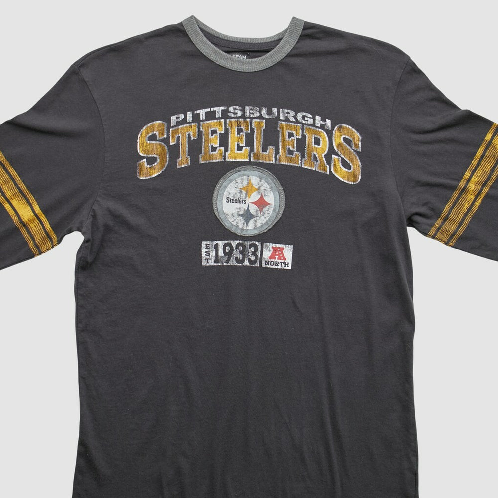 Pittsburgh Steelers NFL 2010s Long Sleeve T-shirt - Black Vintage online