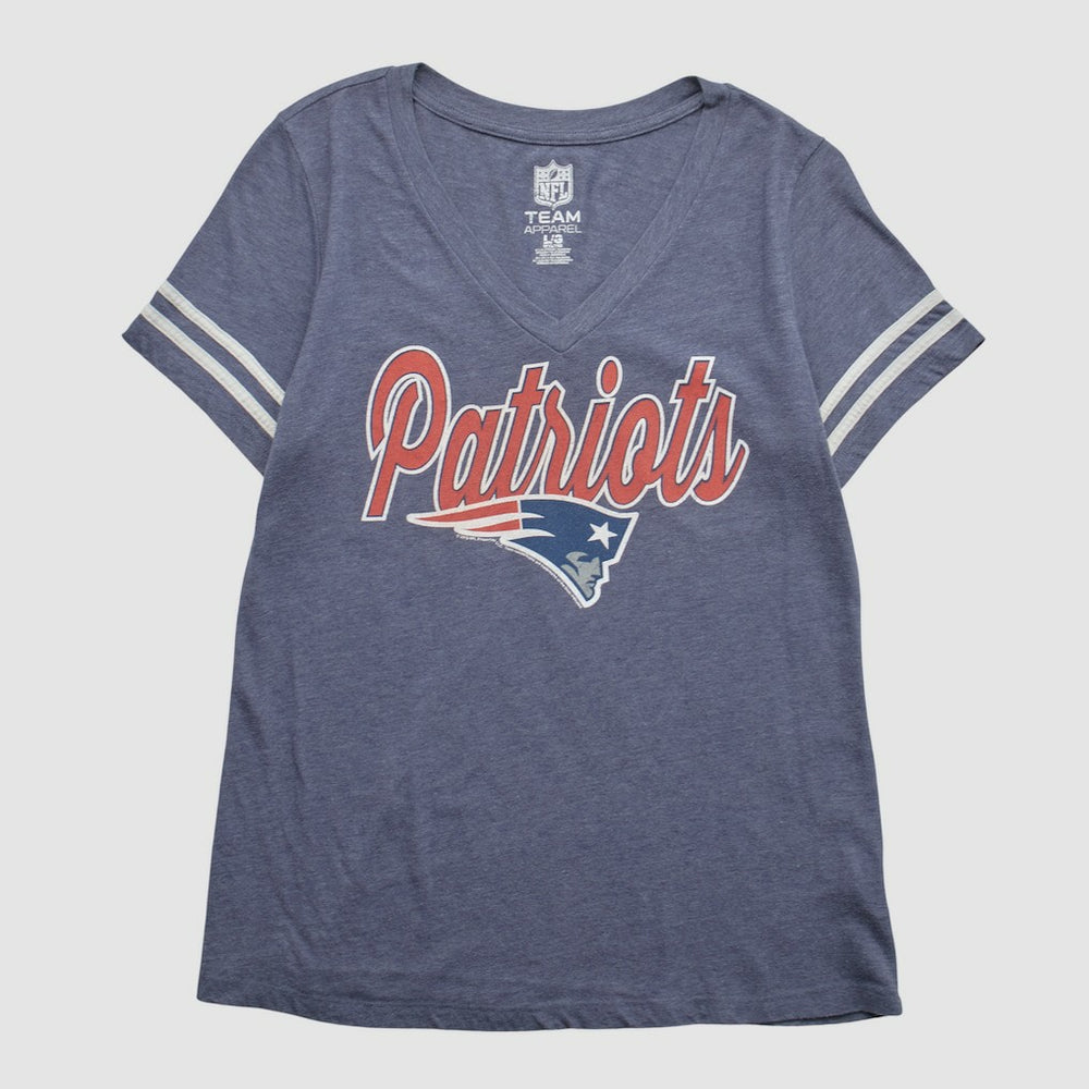 New England Patriots Team Edition Apparel 2010s T-shirt - Blue Vintage on sale