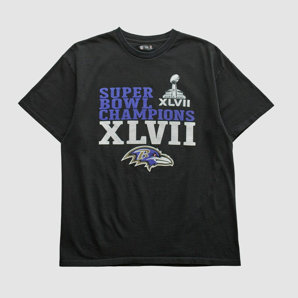 Baltimore Ravens NFL 2013 T-shirt - Black Vintage sale