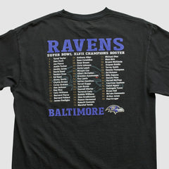 Baltimore Ravens NFL 2013 T-shirt - Black Vintage sale