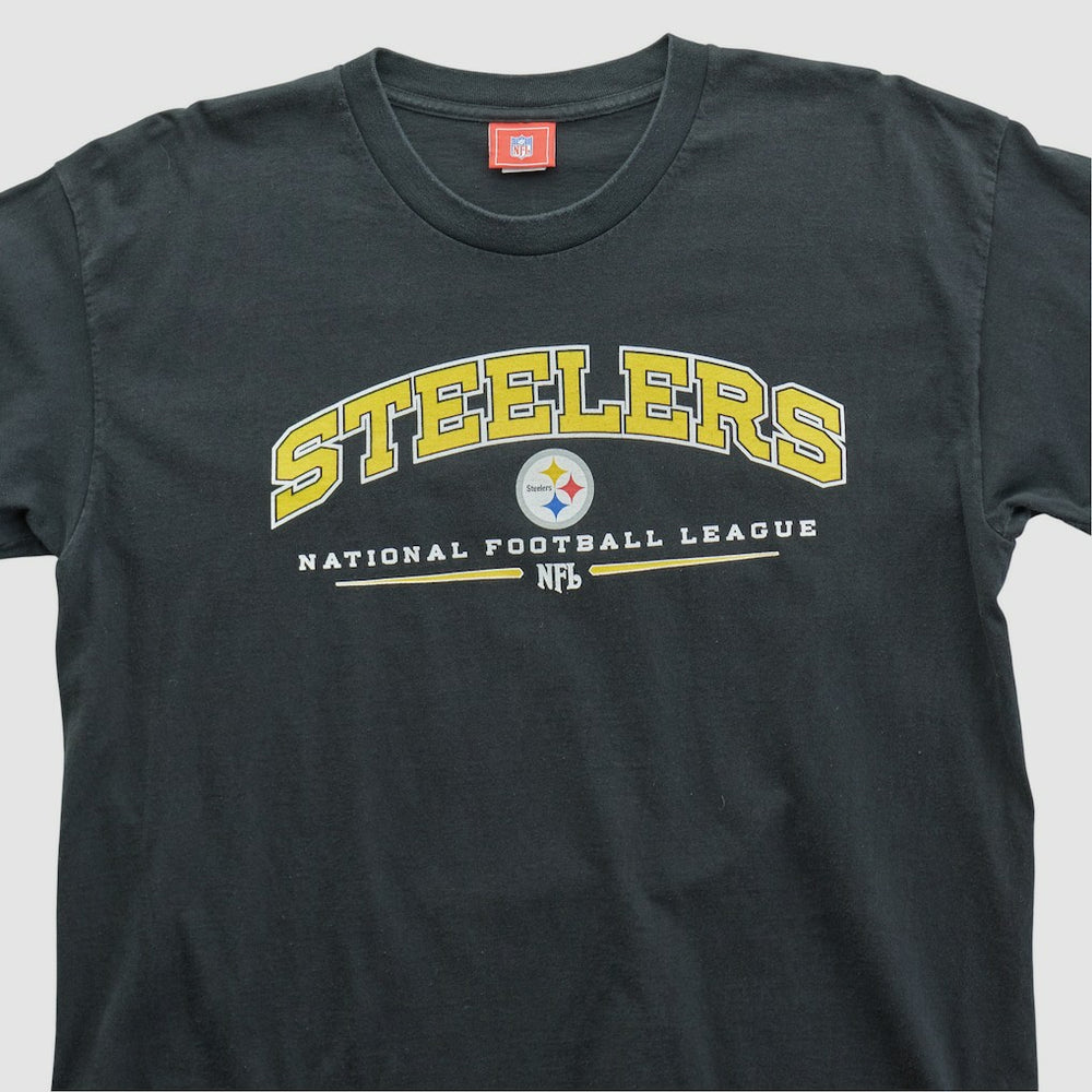 Pittsburgh Steelers NFL 2000s Long Sleeve T-shirt - Black Vintage for sale