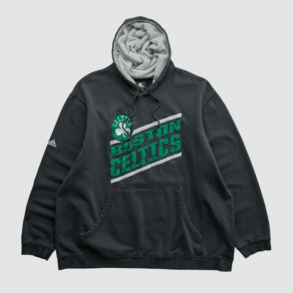 Boston Celtics 2010s Hooded Pullover Sweatshirt - Black Vintage | Adidas online