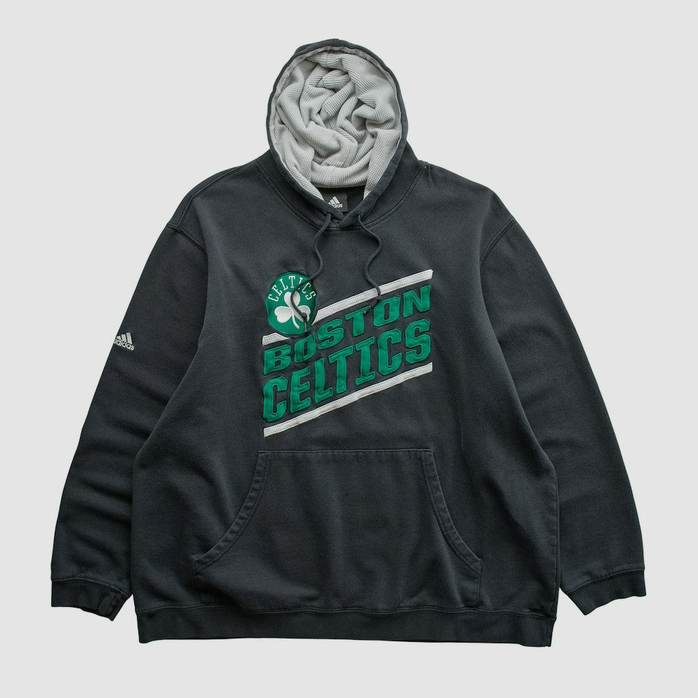 Boston Celtics 2010s Hooded Pullover Sweatshirt - Black Vintage | Adidas online