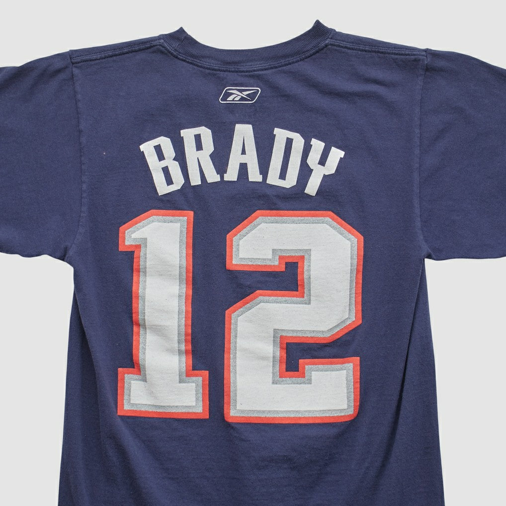 New England Patriots Reebok 2000s T-shirt - Navy Vintage outlet
