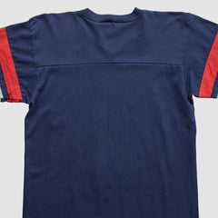 New York Giants Logo 7 90s T-shirt - Navy Vintage for sale