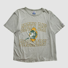 Green Bay Packers Champion 90s T-shirt - Heather Gray Vintage discount