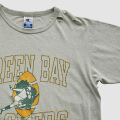 Green Bay Packers Champion 90s T-shirt - Heather Gray Vintage discount
