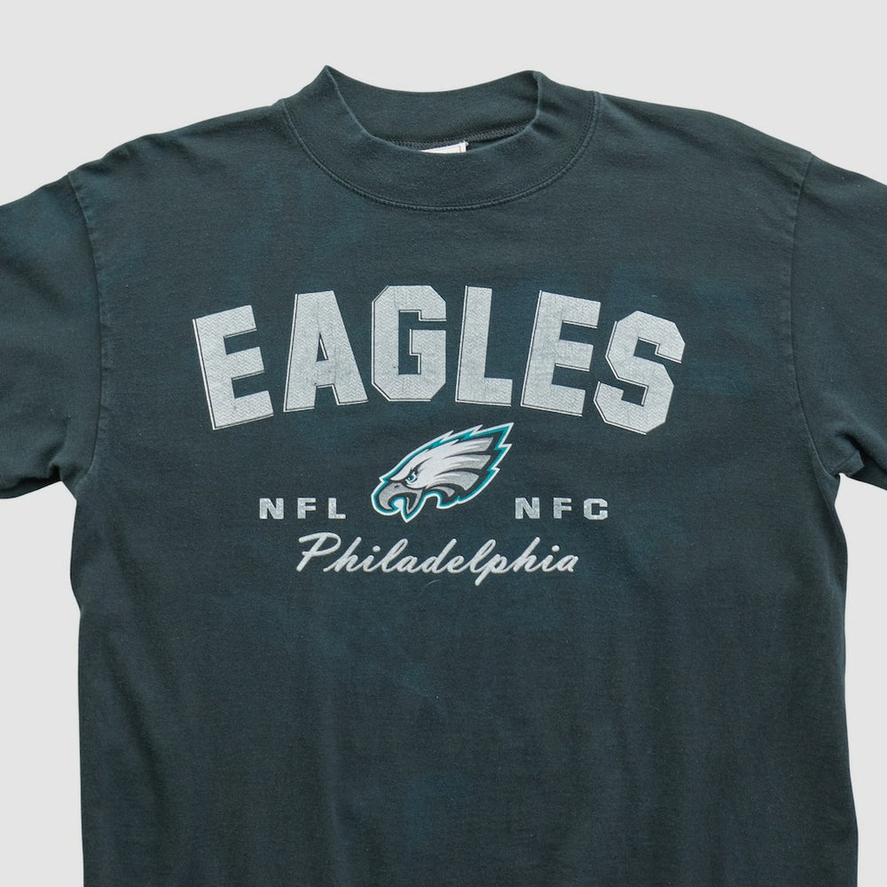 Philadelphia Eagles NFL 2000s Long Sleeve T-shirt - Charcoal Vintage discount