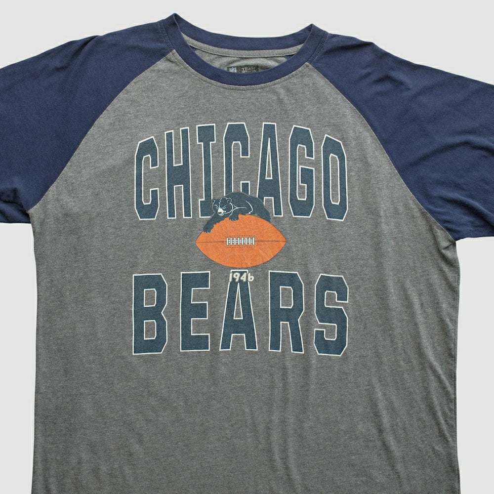 Chicago Bears NFL 2010s T-shirt - Dark Heather Gray Vintage on sale