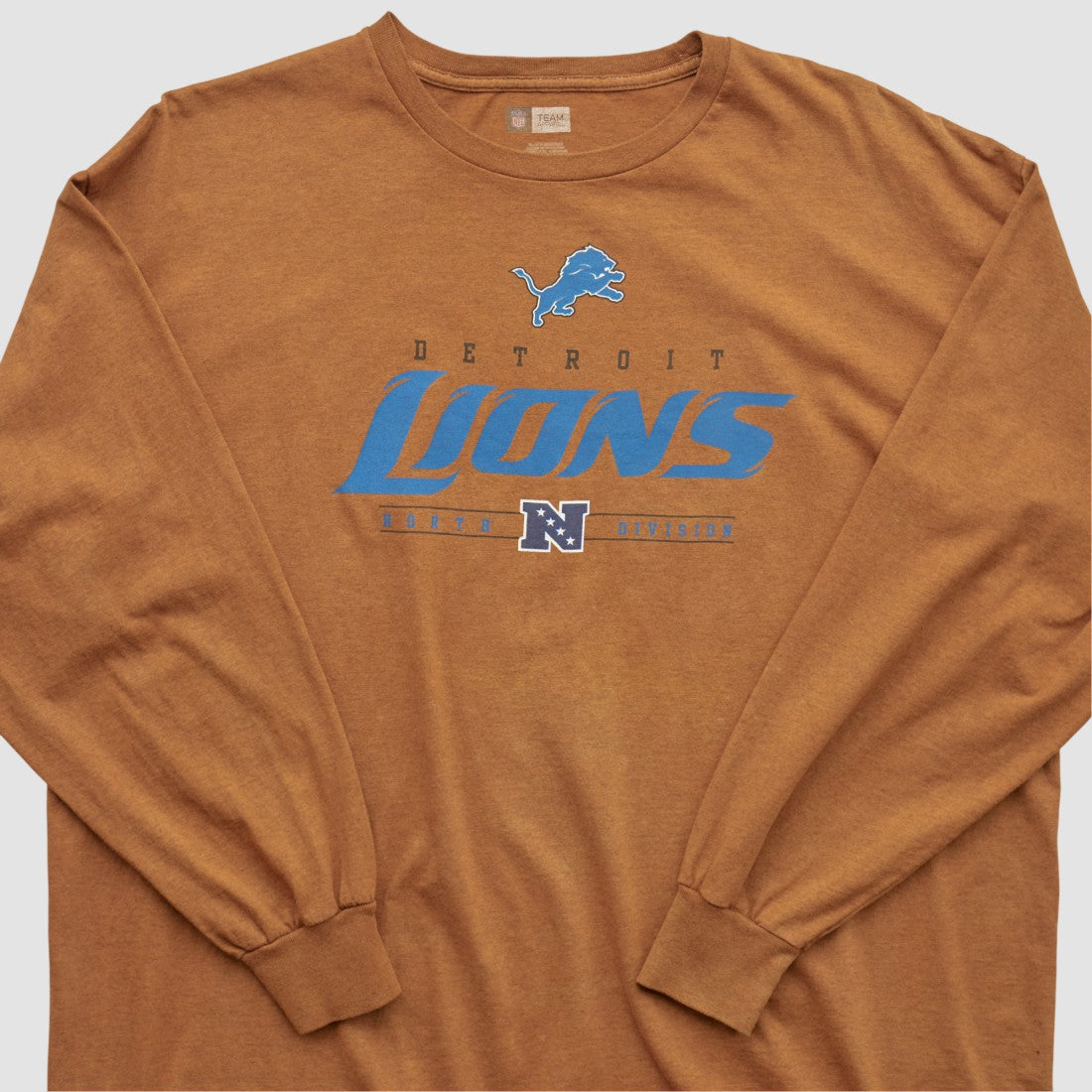 Detroit Lions NFL 2000s Long Sleeve T-shirt - Clay Vintage for sale