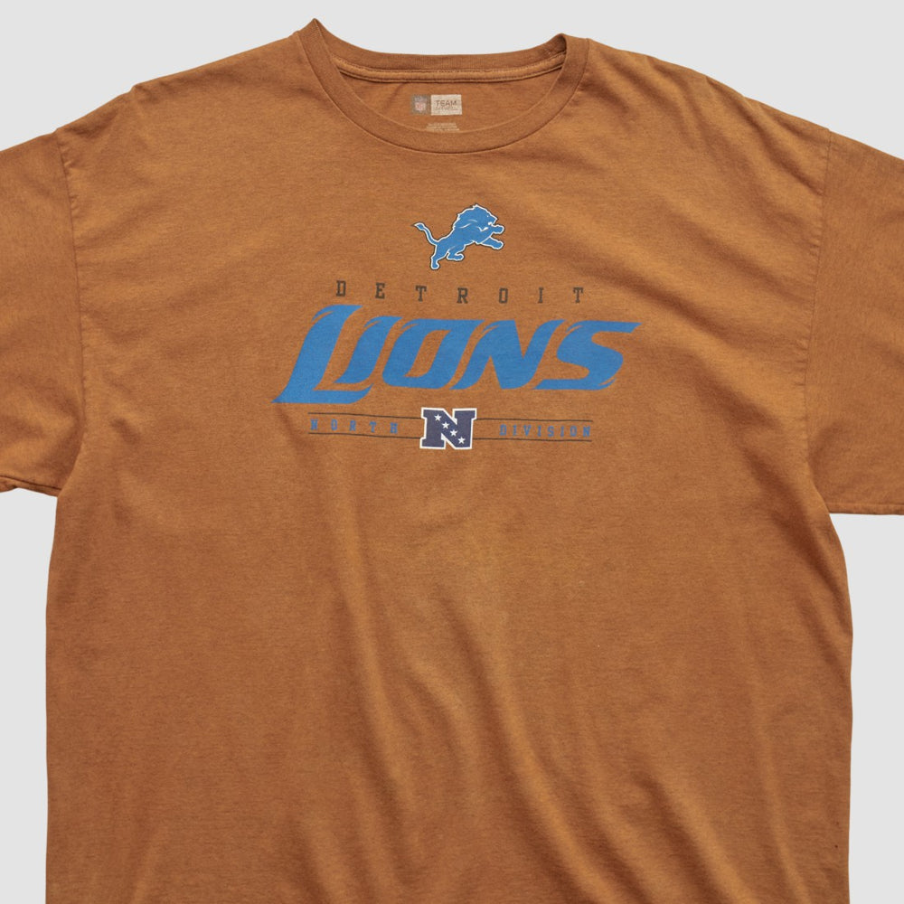 Detroit Lions NFL 2000s Long Sleeve T-shirt - Clay Vintage for sale