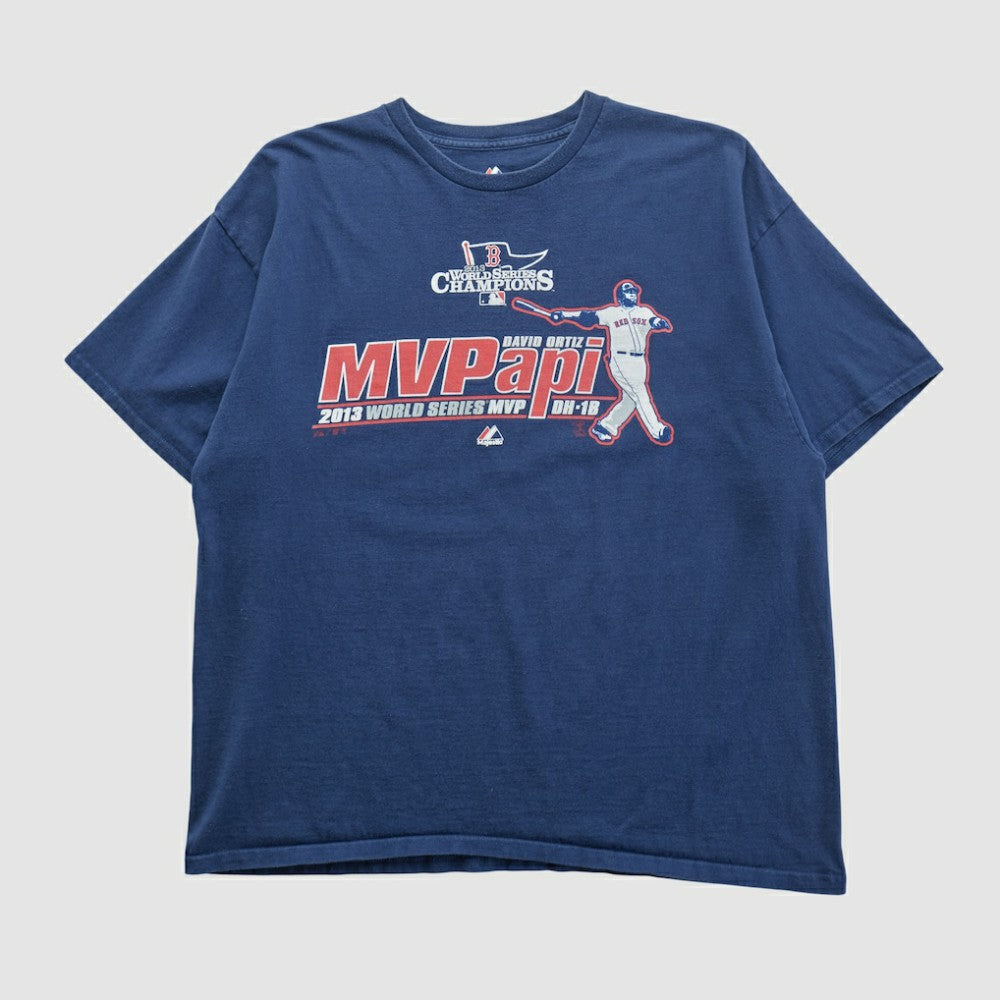 Boston Red Sox Majestic 2013 T-shirt - Navy Vintage