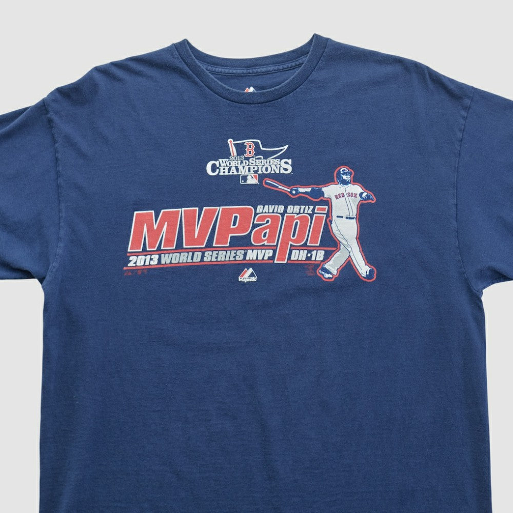 Boston Red Sox Majestic 2013 T-shirt - Navy Vintage