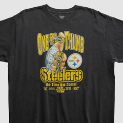 Pittsburgh Steelers Reebok 2006 T-shirt - Black Vintage outlet