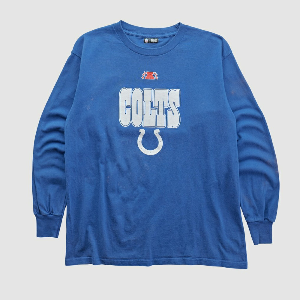 Indianapolis Colts NFL 2010s Long Sleeve T-shirt - Blue Vintage online