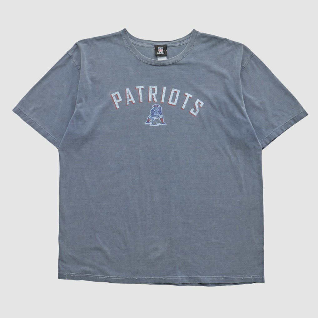 New England Patriots NFL 2010s T-shirt - Blue Vintage on sale