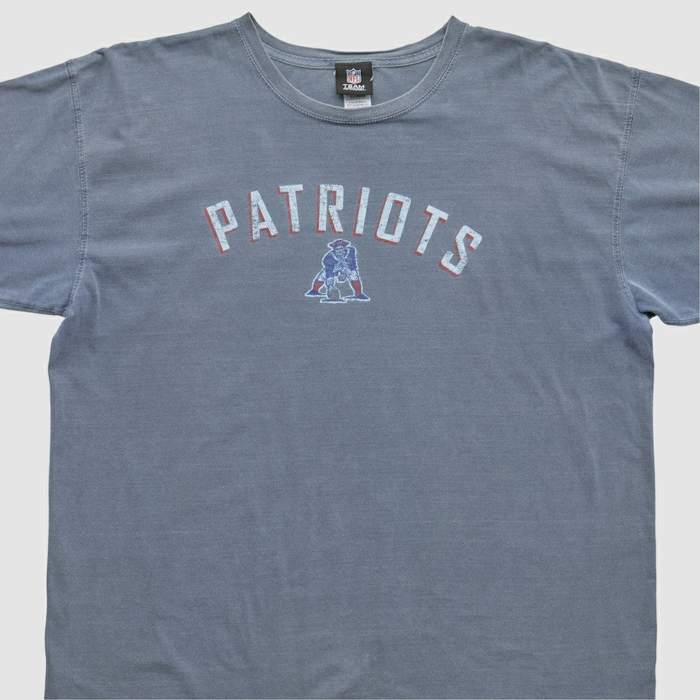 New England Patriots NFL 2010s T-shirt - Blue Vintage on sale