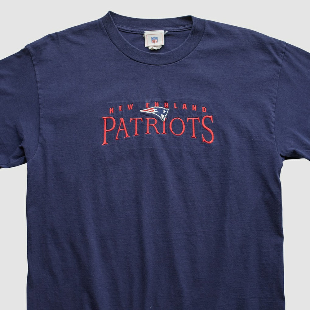 New England Patriots NFL 2000s Long Sleeve T-shirt - Navy Vintage outlet
