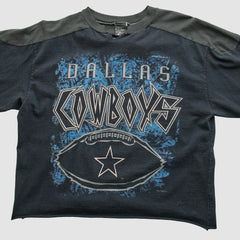 Dallas Cowboys Front Row 1995 T-shirt - Black Vintage sale