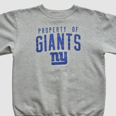 New York Giants Reebok 2000s Pullover Sweatshirt - Heather Gray Vintage for sale