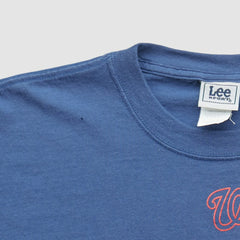 Washington Nationals Lee Apparel 2000s T-shirt - Navy Vintage
