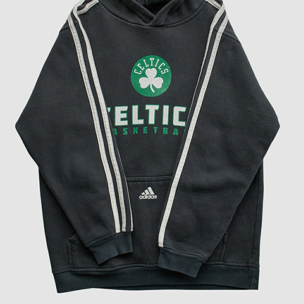 Boston Celtics 2010s Hooded Pullover Sweatshirt - Black Vintage | Adidas online