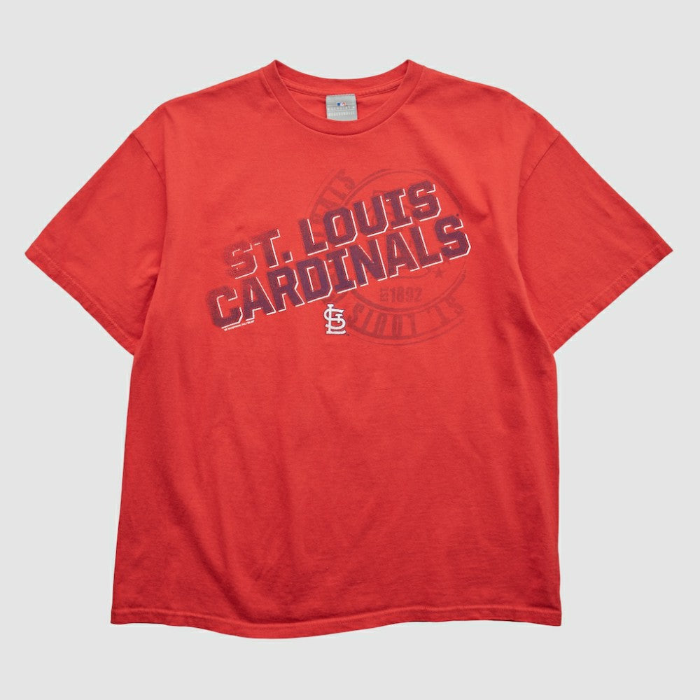 St. Louis Cardinals Genuine Merchandise 2000s T-shirt - Red Vintage