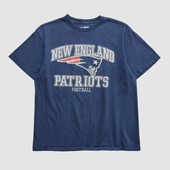 New England Patriots NFL 2000s T-shirt - Navy Vintage on sale