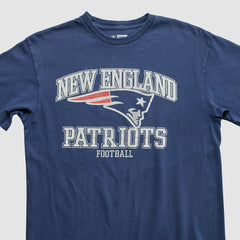 New England Patriots NFL 2000s T-shirt - Navy Vintage on sale