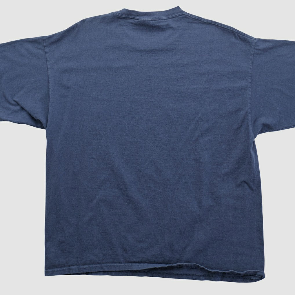 New England Patriots Lee Apparel 2002 T-shirt - Navy Vintage discount