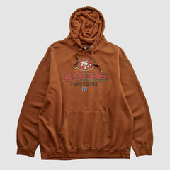 San Francisco 49ers NFL 2010s Hooded Pullover Sweatshirt - Clay Vintage discount