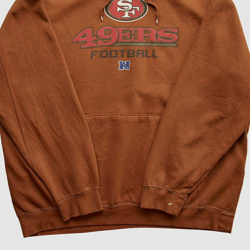 San Francisco 49ers NFL 2010s Hooded Pullover Sweatshirt - Clay Vintage discount