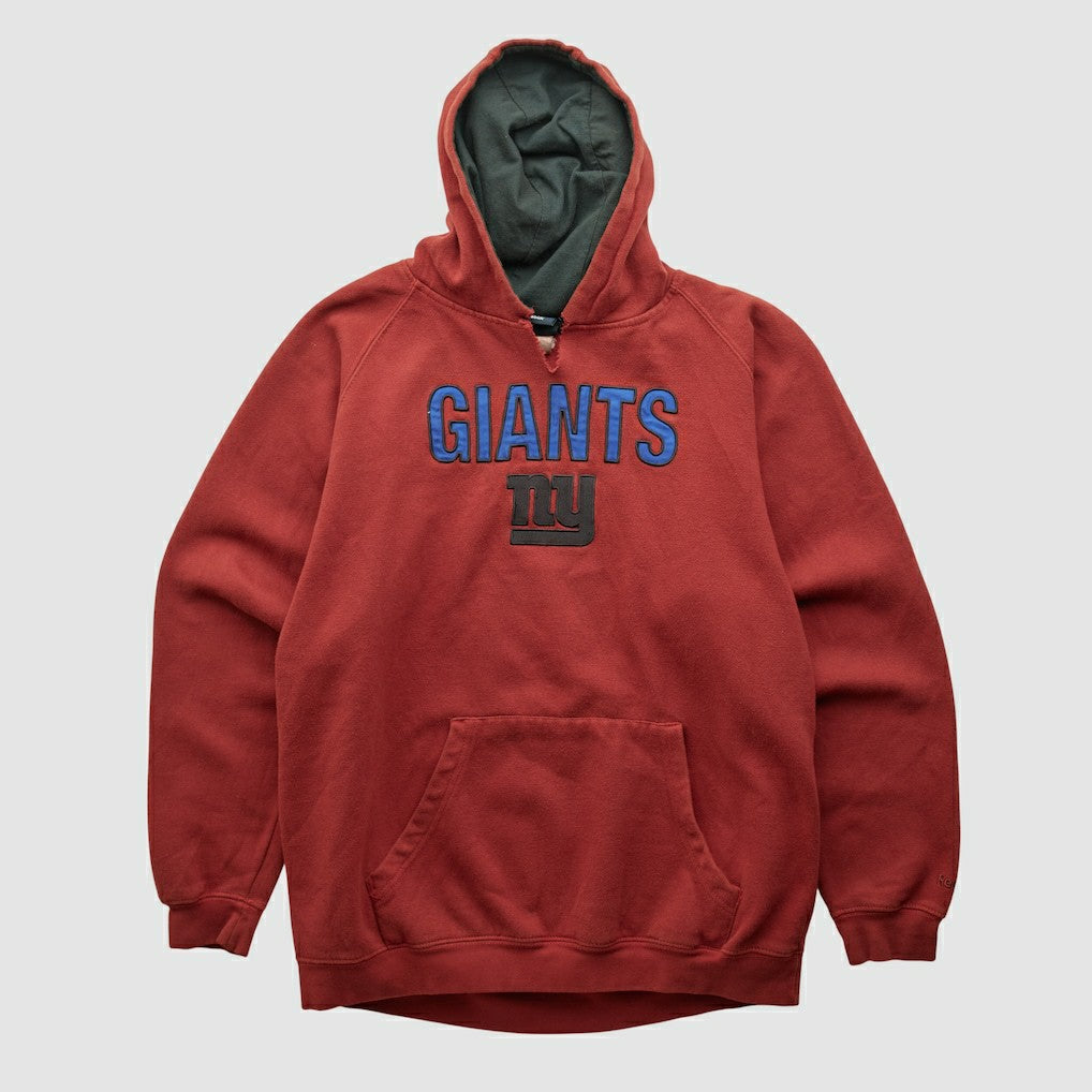 New York Giants Reebok 2000s Hooded Pullover Sweatshirt - Red Vintage cheap