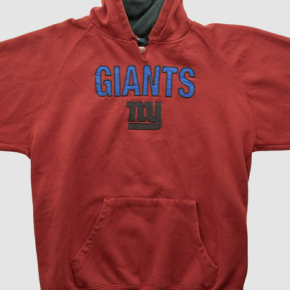 New York Giants Reebok 2000s Hooded Pullover Sweatshirt - Red Vintage cheap