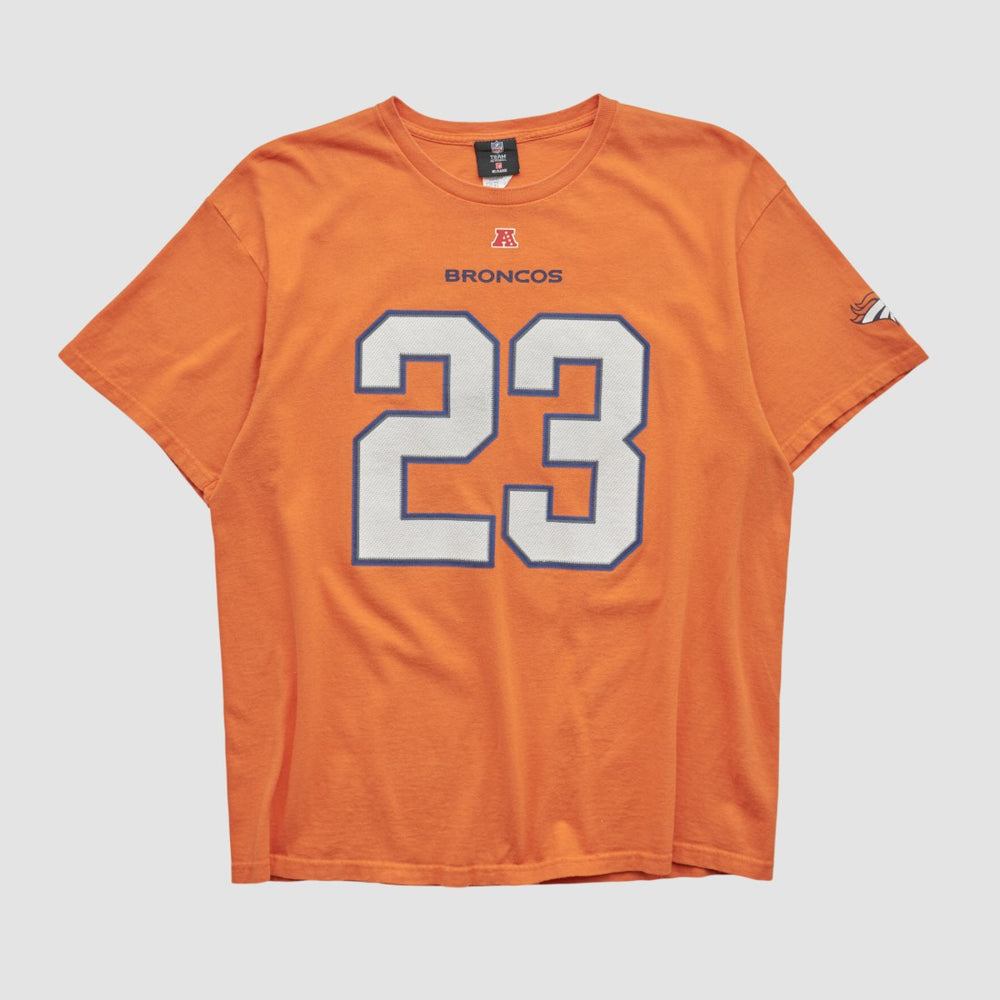 Denver Broncos NFL 2010s T-shirt - Orange Vintage outlet