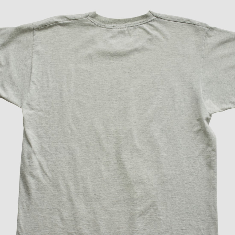 Super Bowl XXXIII Fruit of The Loom 1998 T-shirt - Heather Gray Vintage discount