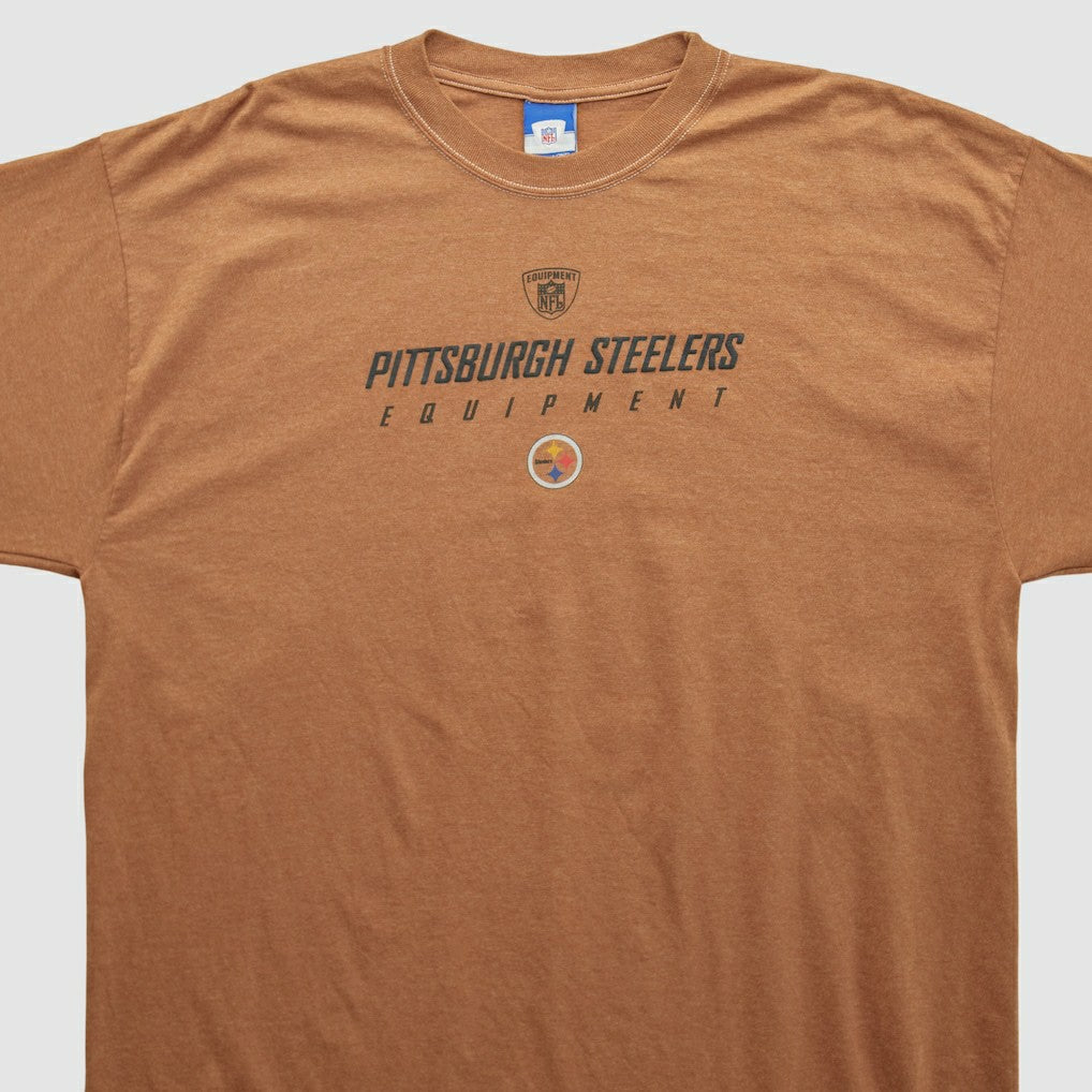 Pittsburgh Steelers Reebok 2000s Long Sleeve T-shirt - Clay Vintage discount