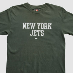 New York Jets 2000s Long Sleeve T-shirt - Green Vintage for sale