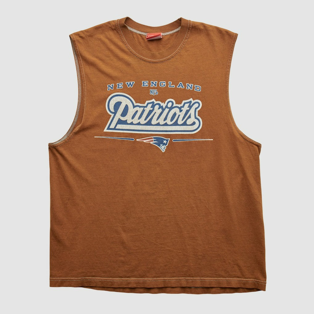 New England Patriots NFL 2000s Tank - Clay Vintage for sale
