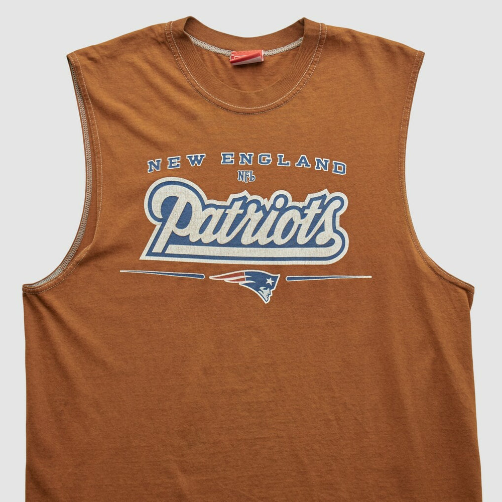 New England Patriots NFL 2000s Tank - Clay Vintage for sale