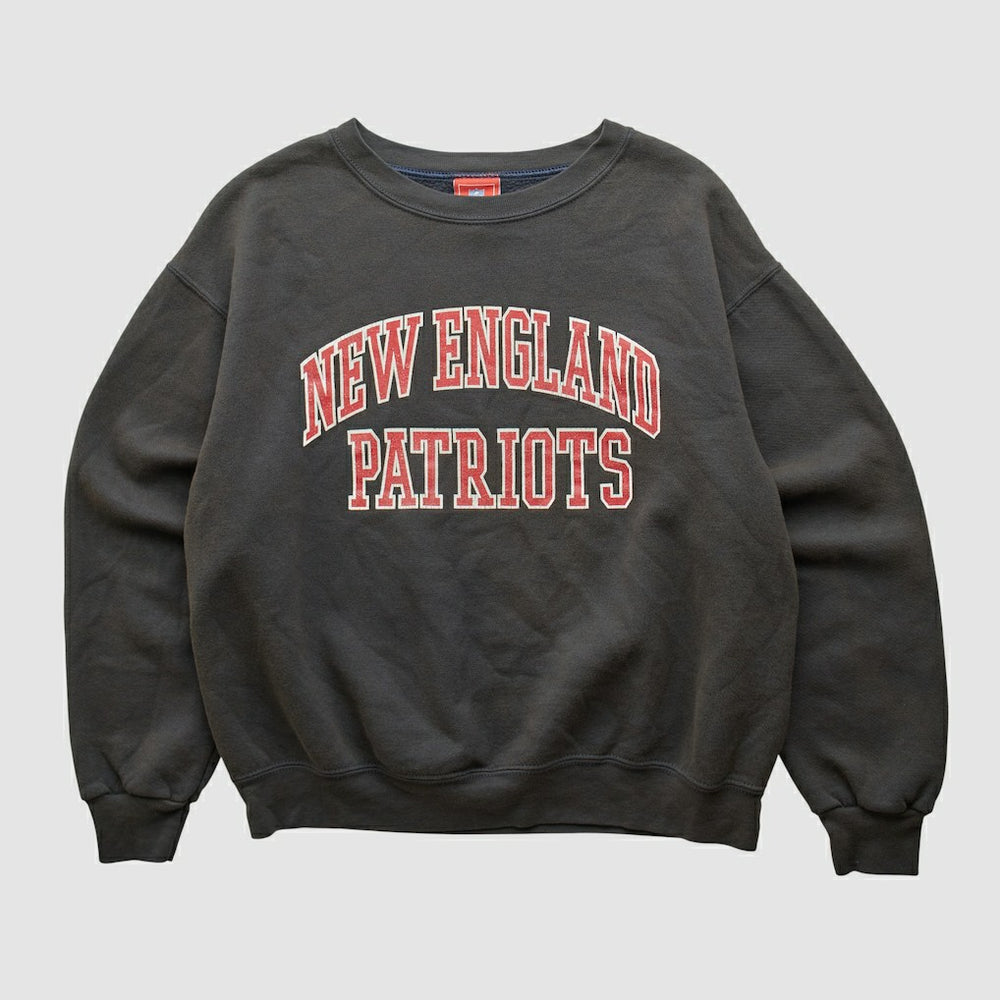 New England Patriots NFL 2000s Pullover Sweatshirt - Black Vintage outlet