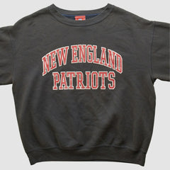 New England Patriots NFL 2000s Pullover Sweatshirt - Black Vintage outlet